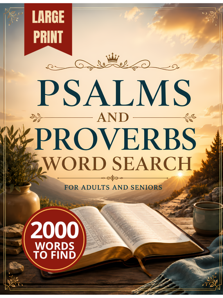 Psalms and Proverbs Word Search