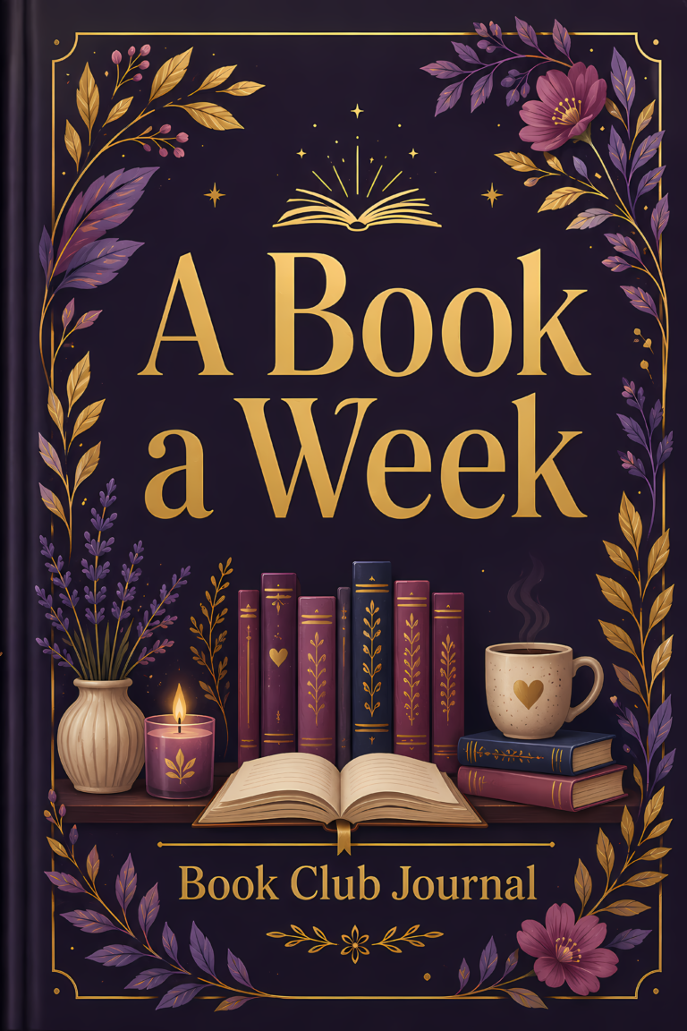A Book a Week: A Reading Journal for Book Clubs